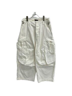 Balenciaga White Cargo Pants XXS